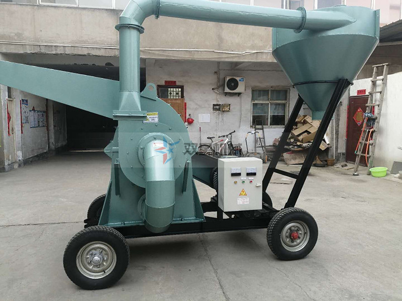 鋸末粉碎機設備定制現(xiàn)場拍攝