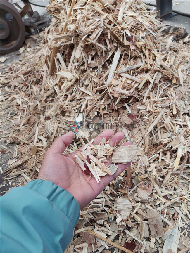 綜合木材破碎機破碎物料效果